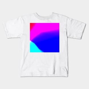 red blue pink gradient Kids T-Shirt